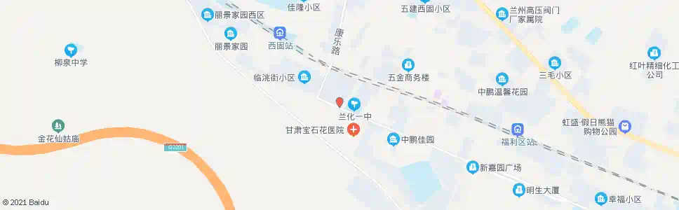兰州寺儿沟什字_公交站地图_兰州公交_妙搜公交查询2025