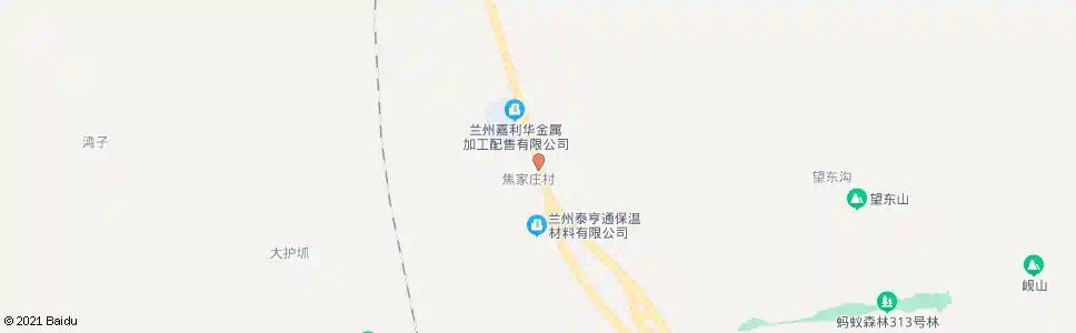 兰州焦家庄_公交站地图_兰州公交_妙搜公交查询2025