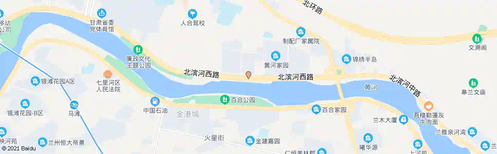 兰州北岸公馆_公交站地图_兰州公交_妙搜公交查询2025