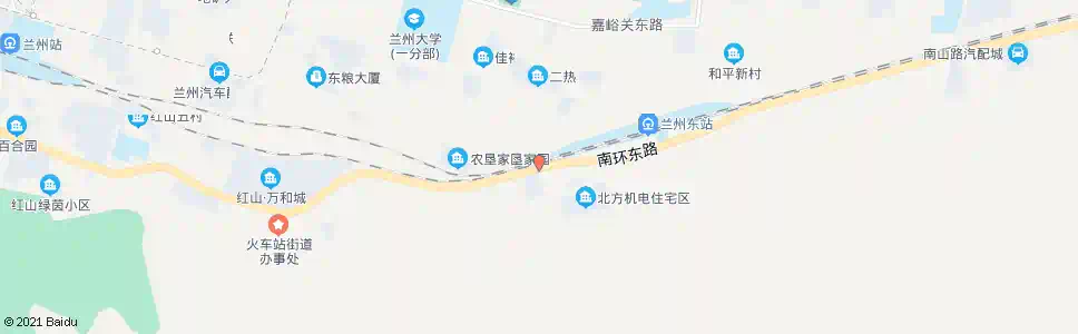 兰州七三二三厂_公交站地图_兰州公交_妙搜公交查询2025