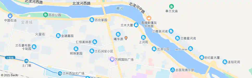 兰州火星街十字_公交站地图_兰州公交_妙搜公交查询2025