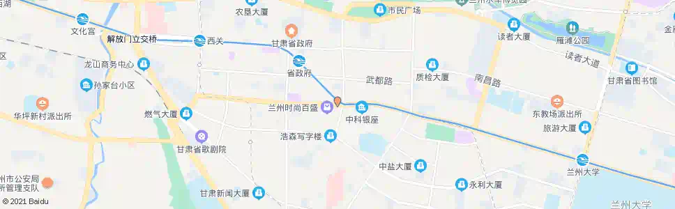 兰州静宁路口_公交站地图_兰州公交_妙搜公交查询2025