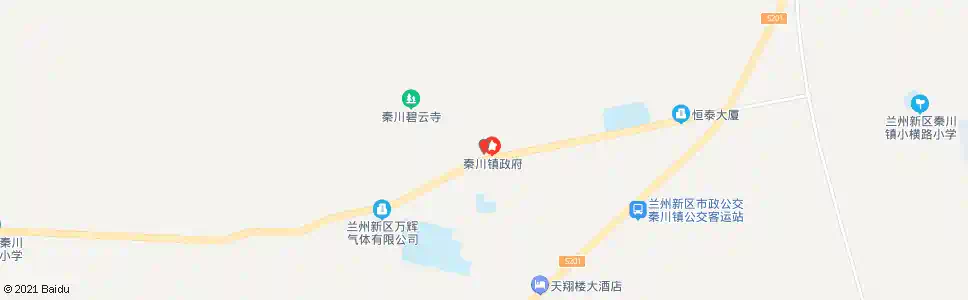 兰州秦川镇政府_公交站地图_兰州公交_妙搜公交查询2025