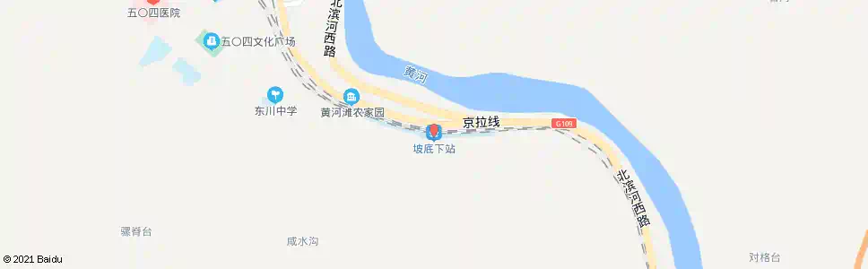 兰州坡底下_公交站地图_兰州公交_妙搜公交查询2025