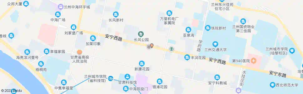 兰州桃海市场站_公交站地图_兰州公交_妙搜公交查询2025