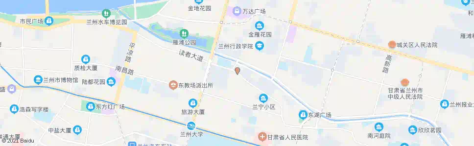 兰州南河滩_公交站地图_兰州公交_妙搜公交查询2025