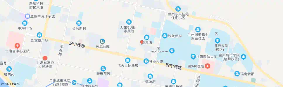 兰州教育港_公交站地图_兰州公交_妙搜公交查询2025