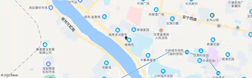 兰州国泰安宁大酒店_公交站地图_兰州公交_妙搜公交查询2025