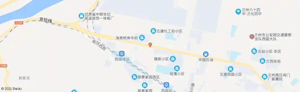兰州化工厂_公交站地图_兰州公交_妙搜公交查询2025