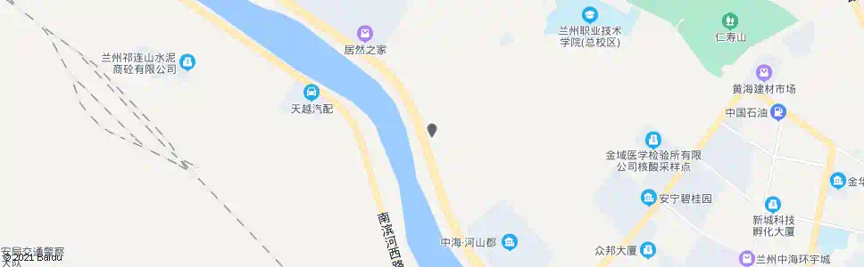 兰州黄家滩新村_公交站地图_兰州公交_妙搜公交查询2025