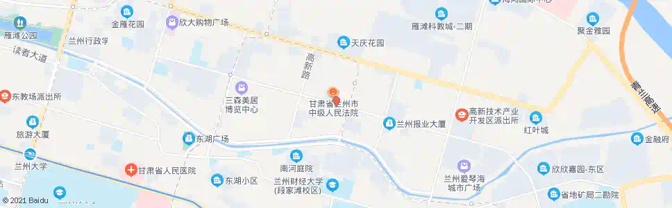 兰州高新创业中心_公交站地图_兰州公交_妙搜公交查询2025
