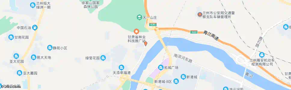 兰州徐家山公园_公交站地图_兰州公交_妙搜公交查询2025