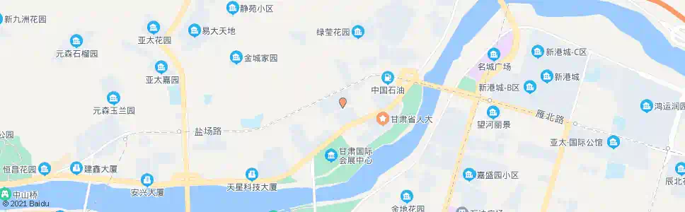 兰州兰州华夏医院_公交站地图_兰州公交_妙搜公交查询2025