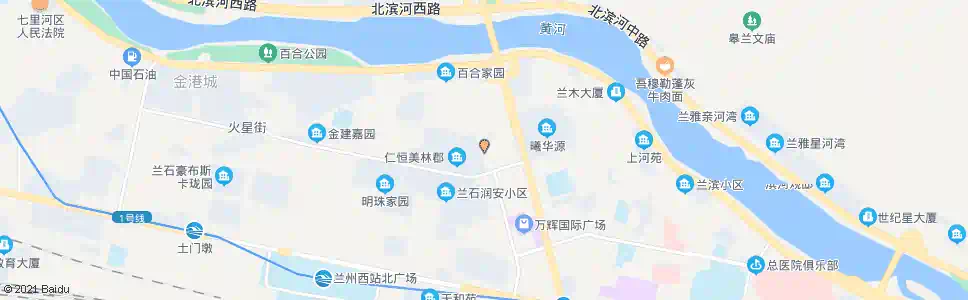兰州联发小区_公交站地图_兰州公交_妙搜公交查询2025