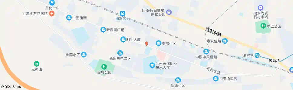 兰州兰炼医院_公交站地图_兰州公交_妙搜公交查询2025
