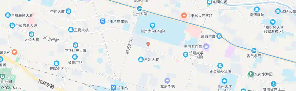 兰州省经济学校路口_公交站地图_兰州公交_妙搜公交查询2025