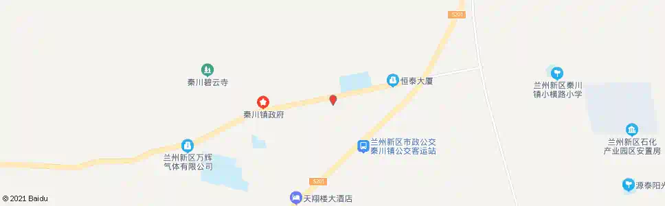 兰州秦川镇_公交站地图_兰州公交_妙搜公交查询2025