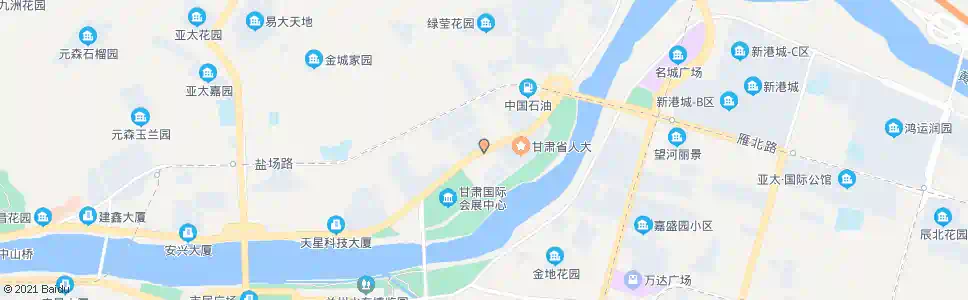 兰州甘肃大剧院_公交站地图_兰州公交_妙搜公交查询2025
