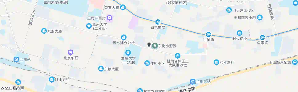 兰州嘉峪关路十字(德祥楼)_公交站地图_兰州公交_妙搜公交查询2025