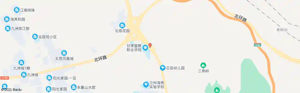 兰州甘肃警察学院_公交站地图_兰州公交_妙搜公交查询2025