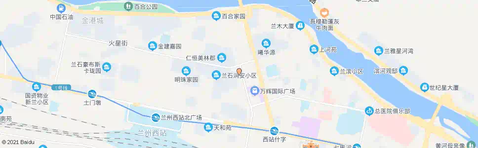 兰州任家庄街_公交站地图_兰州公交_妙搜公交查询2025