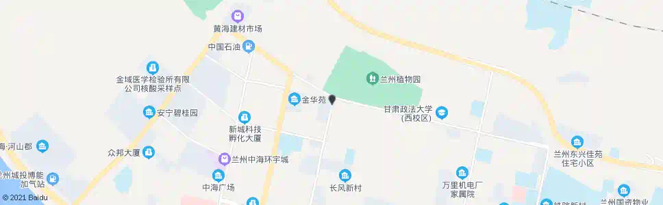 兰州兰州植物园_公交站地图_兰州公交_妙搜公交查询2025