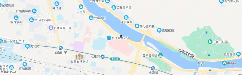 兰州陆军总院_公交站地图_兰州公交_妙搜公交查询2025