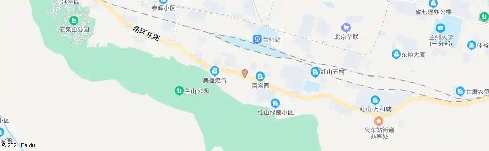 兰州红山西村_公交站地图_兰州公交_妙搜公交查询2025