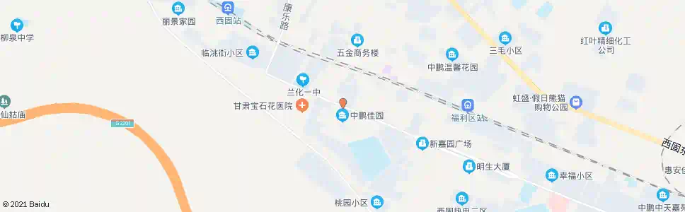 兰州水厂家属院_公交站地图_兰州公交_妙搜公交查询2025