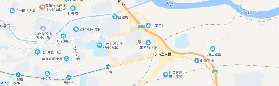 兰州东岗世纪新村_公交站地图_兰州公交_妙搜公交查询2025