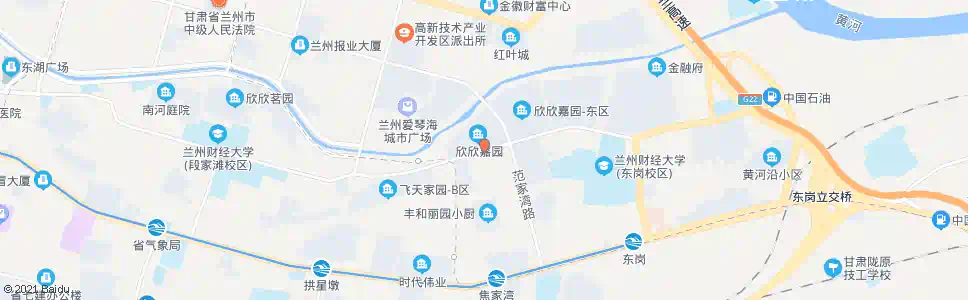 兰州西地所_公交站地图_兰州公交_妙搜公交查询2025