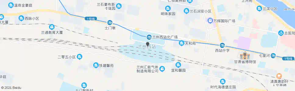 兰州兰州西客站_公交站地图_兰州公交_妙搜公交查询2025