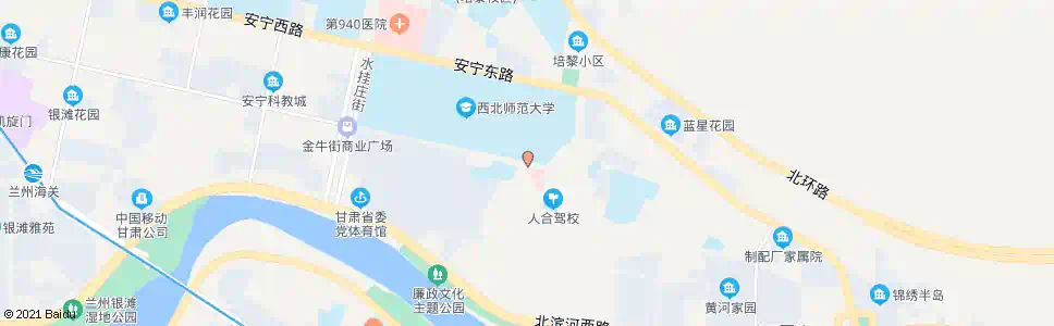 兰州安宁区医院_公交站地图_兰州公交_妙搜公交查询2025