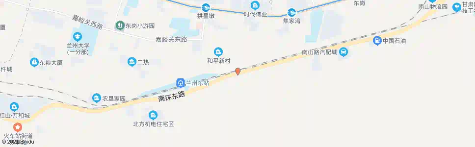 兰州南山东路_公交站地图_兰州公交_妙搜公交查询2025