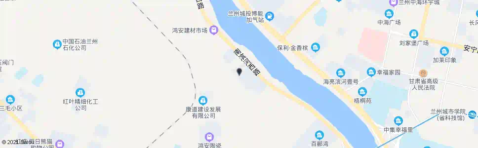 兰州闽兴建材城西门_公交站地图_兰州公交_妙搜公交查询2025