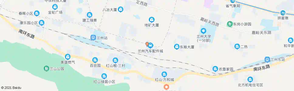 兰州晟地兰州汽配城_公交站地图_兰州公交_妙搜公交查询2025