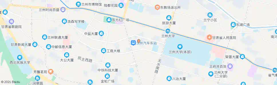 兰州兰炼游泳馆_公交站地图_兰州公交_妙搜公交查询2025