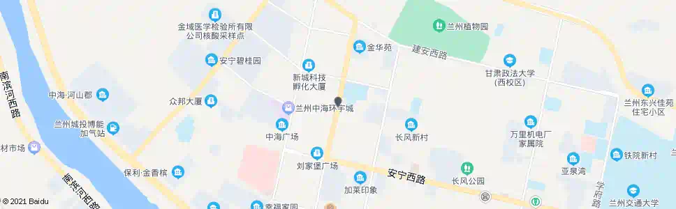 兰州兰州二十中_公交站地图_兰州公交_妙搜公交查询2025