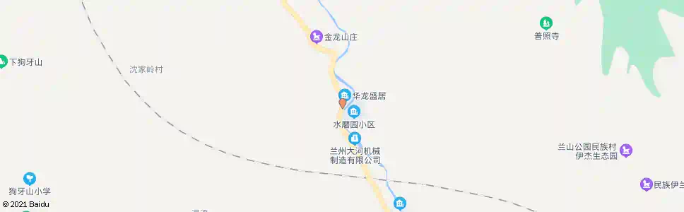 兰州水磨园_公交站地图_兰州公交_妙搜公交查询2025