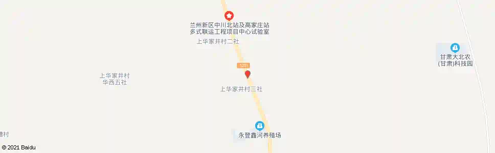 兰州上华家井_公交站地图_兰州公交_妙搜公交查询2025