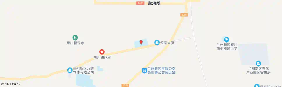 兰州秦川中学_公交站地图_兰州公交_妙搜公交查询2025
