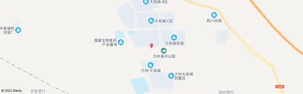 兰州大名城D区_公交站地图_兰州公交_妙搜公交查询2025