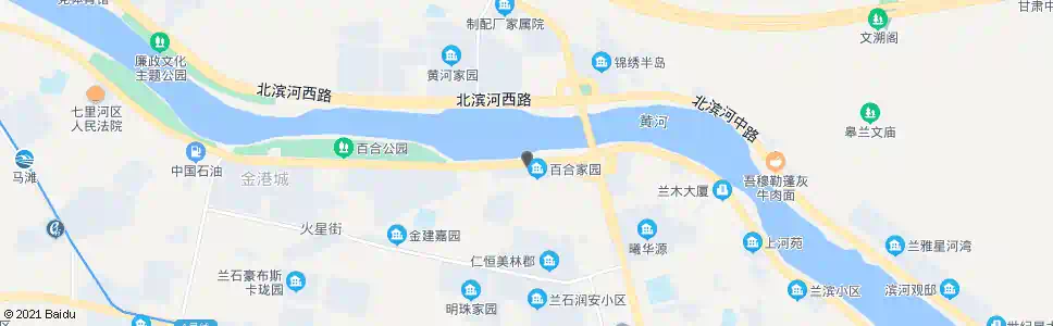 兰州百合家园_公交站地图_兰州公交_妙搜公交查询2025