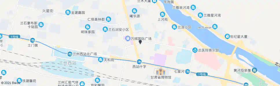兰州兰石家属院_公交站地图_兰州公交_妙搜公交查询2025