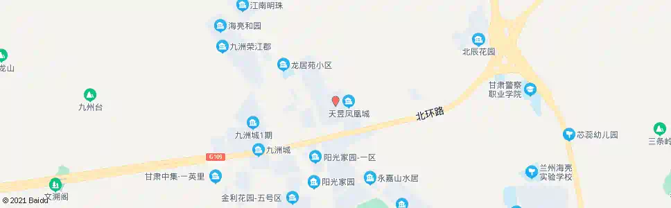 兰州天昱凤凰城_公交站地图_兰州公交_妙搜公交查询2025