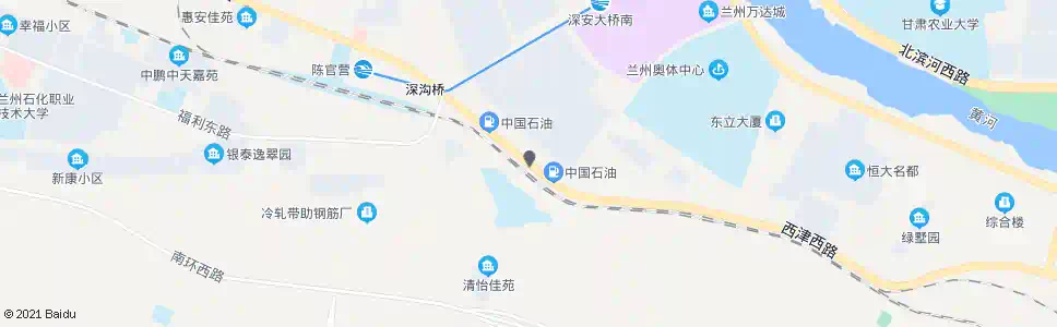 兰州崔家大滩_公交站地图_兰州公交_妙搜公交查询2025