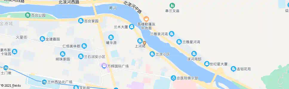 兰州上河苑_公交站地图_兰州公交_妙搜公交查询2025