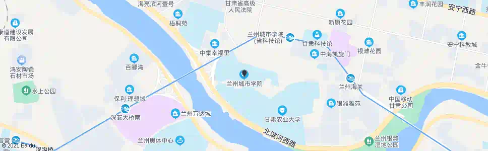 兰州兰州城市学院_公交站地图_兰州公交_妙搜公交查询2025