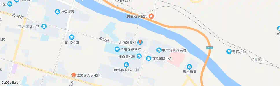 兰州北面滩新村_公交站地图_兰州公交_妙搜公交查询2025