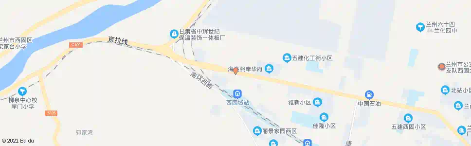 兰州西柳沟_公交站地图_兰州公交_妙搜公交查询2025